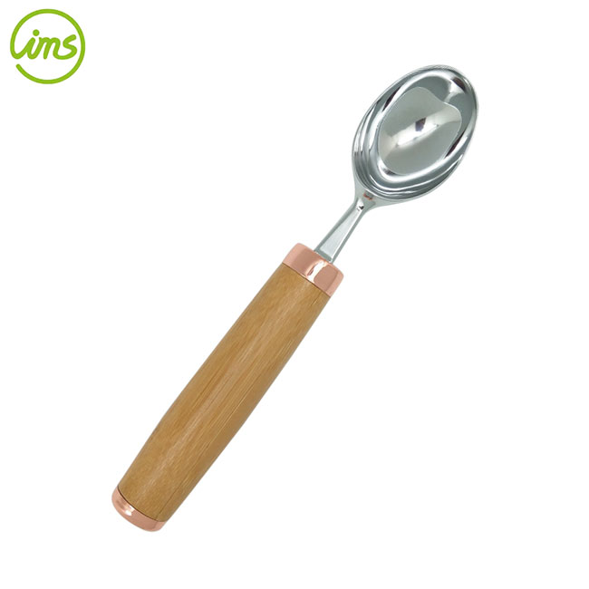 Ice Cream Scoop, Bamboo Handle